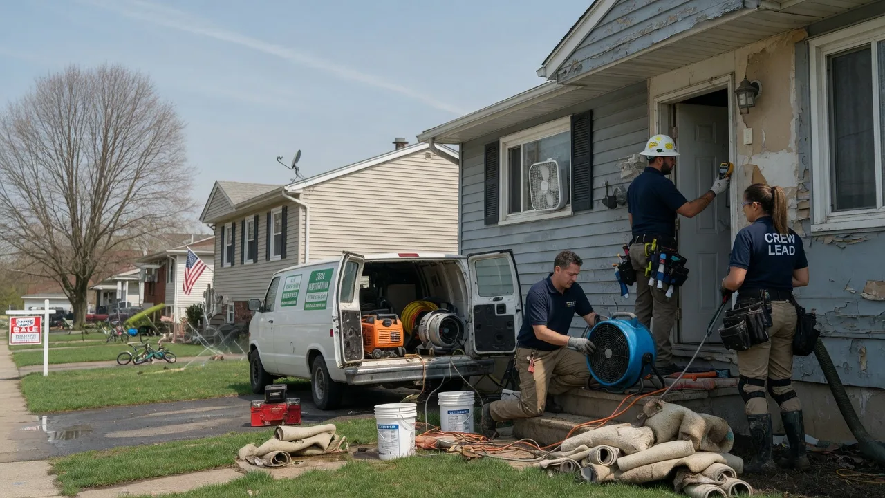 Flood Cleanup in East Bethany, NY near me
